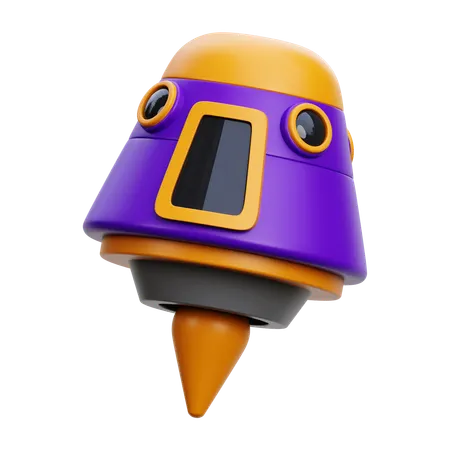 Space Capsule  3D Icon