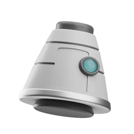 Space capsule 3D Icon