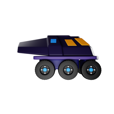 Space car  3D Icon