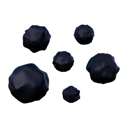 Space Debris  3D Icon