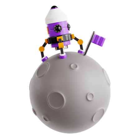 Space Exploration  3D Icon