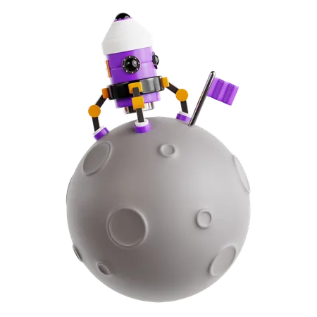 Space Exploration  3D Icon