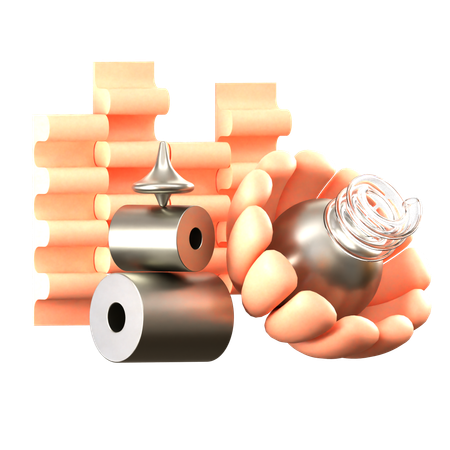 Space Flower  3D Icon