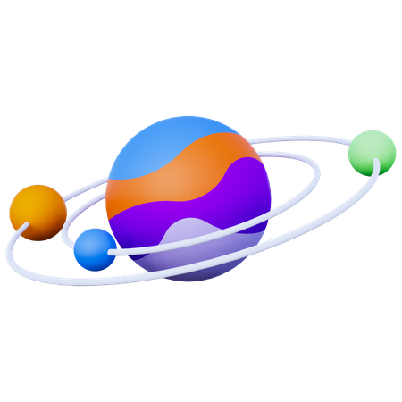 Space Galaxy  3D Icon