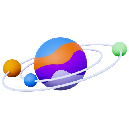 Space Galaxy  3D Icon