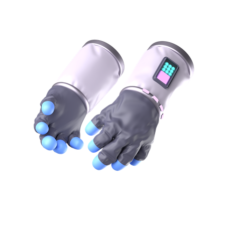 Space Gloves  3D Icon