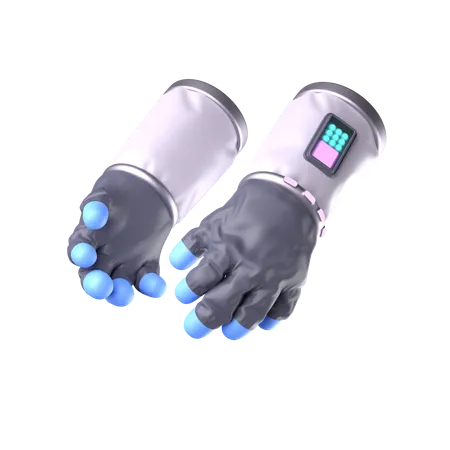 Space Gloves  3D Icon