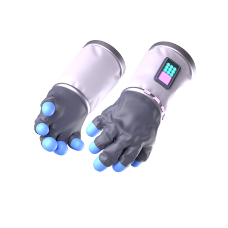 Space Gloves  3D Icon