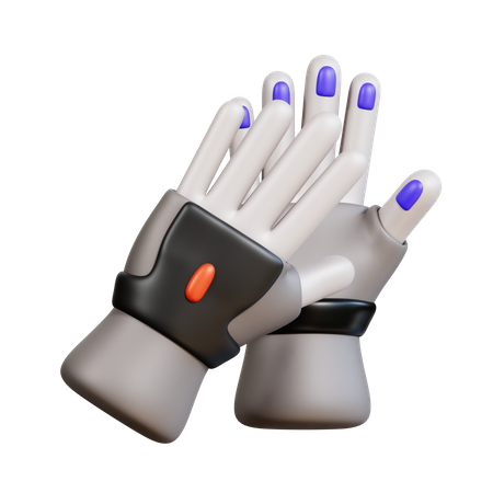Space Gloves  3D Icon