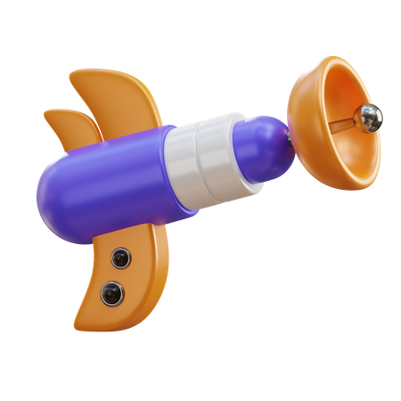 Space Gun  3D Icon