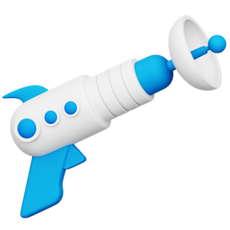 Space Gun  3D Icon