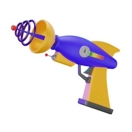 Space Gun  3D Icon