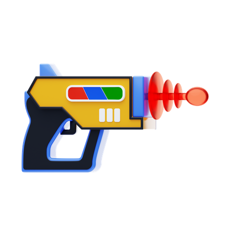 Space Gun  3D Icon