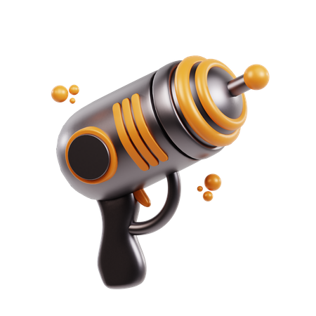 Space Gun  3D Icon