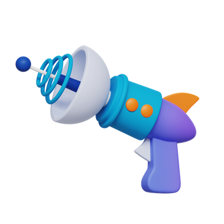 Space Gun  3D Icon