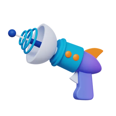 Space Gun  3D Icon