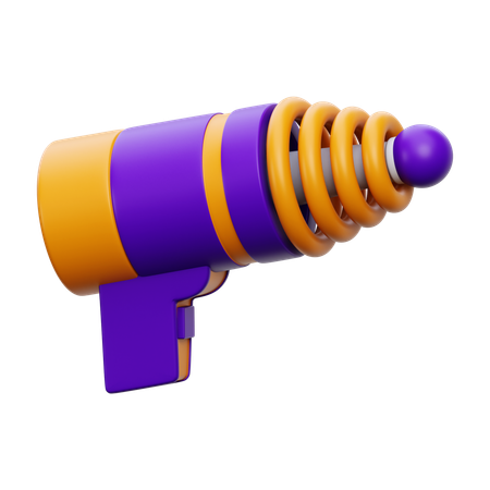 Space Gun  3D Icon