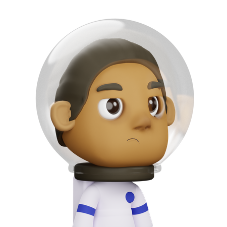 Space Man  3D Icon