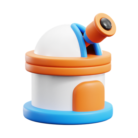 Space Observatory  3D Icon