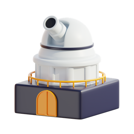 Space Observatory  3D Icon