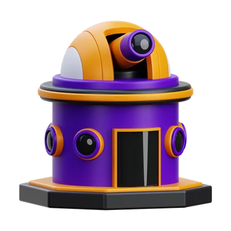 Space Observatory  3D Icon