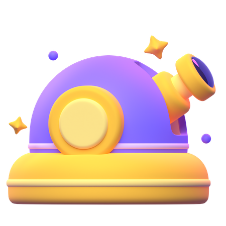 Space Observatory  3D Icon