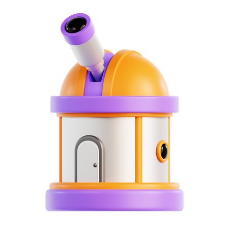 Space Observatory  3D Icon