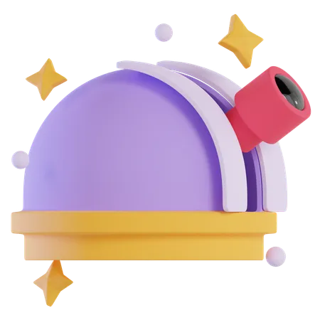 Space Observatory  3D Icon