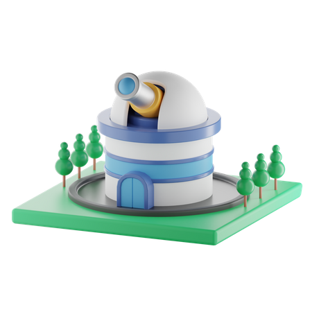 Space Observatory  3D Icon