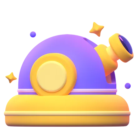 Space Observatory  3D Icon