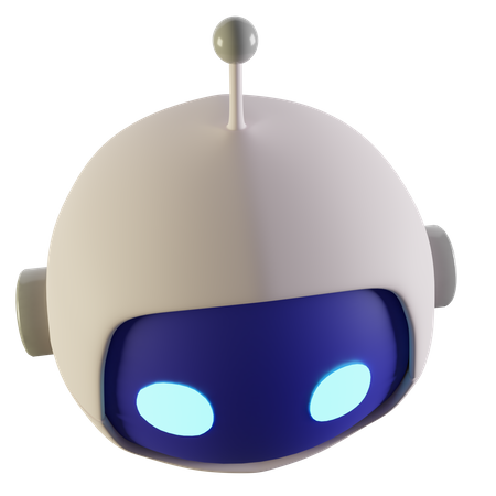 Space Robot 3D Icon