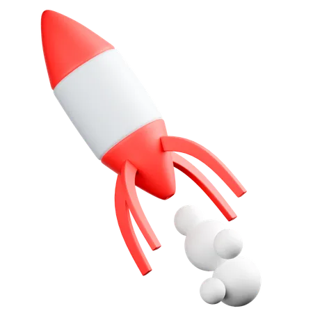 Space Rocket  3D Icon