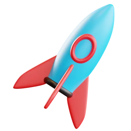 Space Rocket  3D Icon
