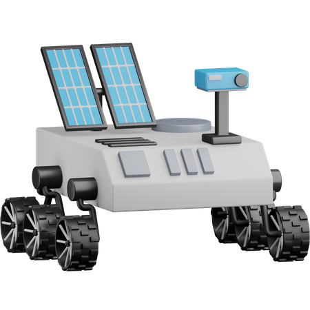 Space Rover  3D Icon