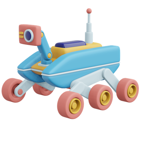 Space Rover  3D Icon