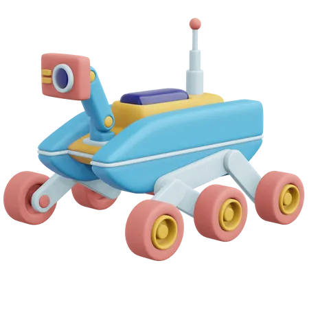 Space Rover  3D Icon