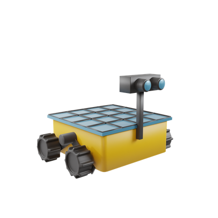 Space Rover  3D Icon