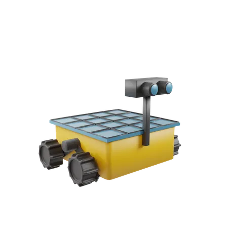 Space Rover  3D Icon