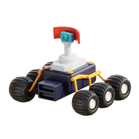 Space Rover  3D Icon