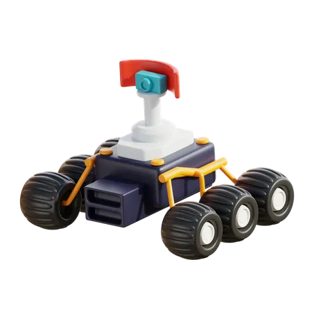 Space Rover  3D Icon