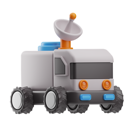 Space Rover  3D Icon