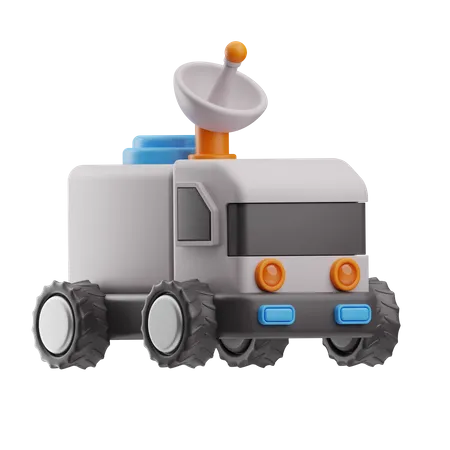 Space Rover  3D Icon