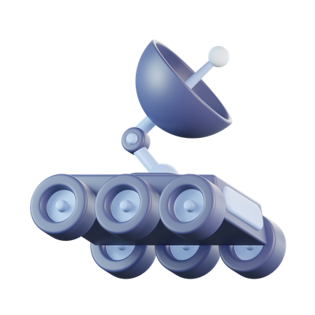 Space Rover  3D Icon