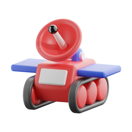 Space Rover  3D Icon