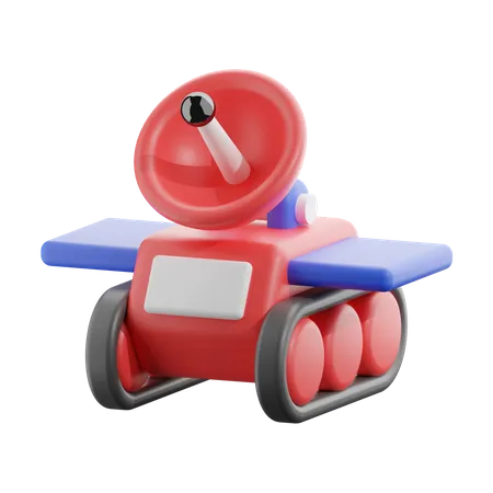 Space Rover  3D Icon