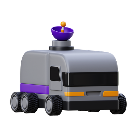 Space Rover  3D Icon