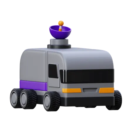 Space Rover  3D Icon