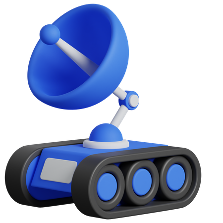 Space Rover  3D Icon