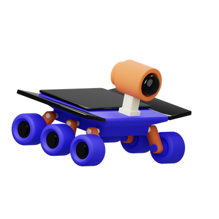 Space Rover  3D Icon