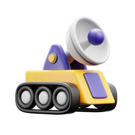 Space Rover  3D Icon